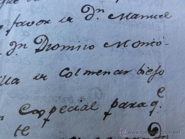 Manuscritos antiguos: Colmenar Viejo Perez Alocen - Foto 2