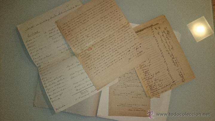 Manuscritos antiguos: &Uacute;BEDA JA&Eacute;N MANUSCRITOS CARLISMO 1896 - Foto 2