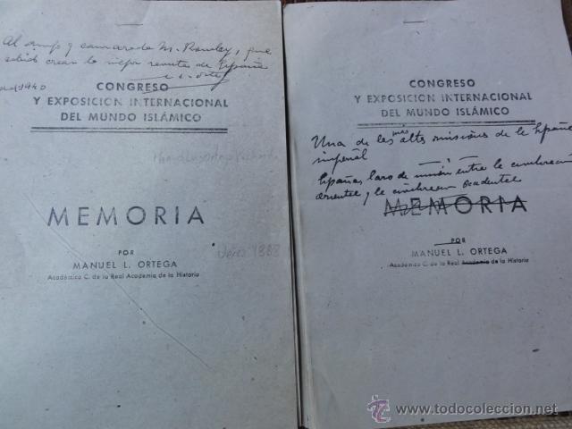 Manuscritos antiguos: Manuel L Ortega Pichardo - Foto 1