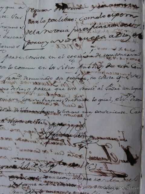 Manuscritos antiguos: Murcia 1763 pr&oacute;fugo - Foto 3
