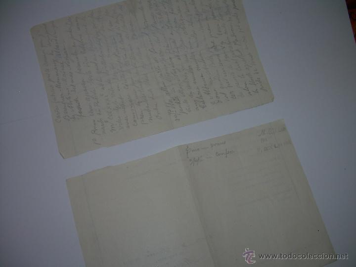 Manuscritos antiguos: ANTIGUO DOCUMENTO......1.891 - Foto 4