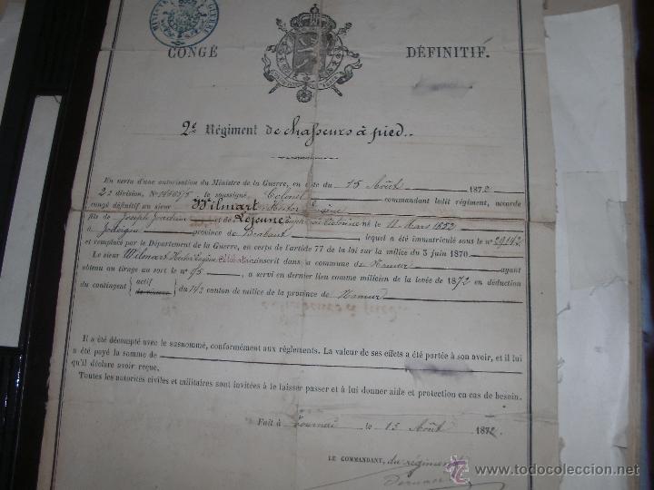 Manuscritos antiguos: ARMEE BELGE - Foto 4