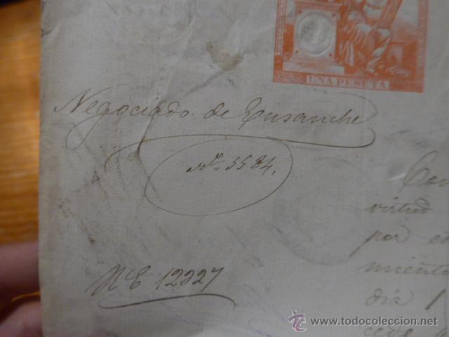 Manuscritos antiguos: Documento de ensanche de ciudadela, barcelona, 1884 - Foto 2