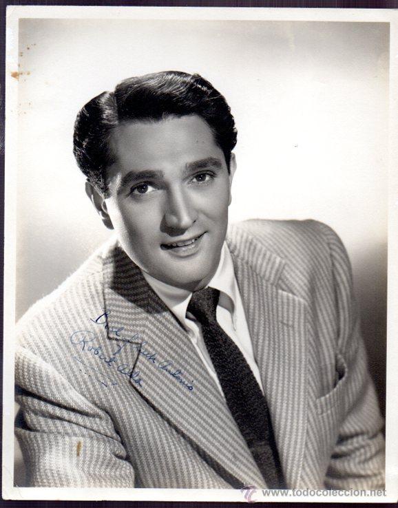 Manuscritos antiguos: SIGNED, AUTOGRAPH. FIRMA. ROBERT ALDA ACTOR . LEER - Foto 1