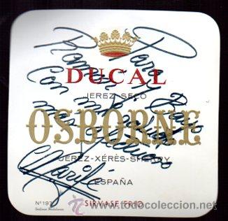Manuscritos antiguos: SIGNED. AUTOGRAPH. FIRMA. MARIFE DE TRIANA, ACTRIZ DE LA COPLA, LEER - Foto 1