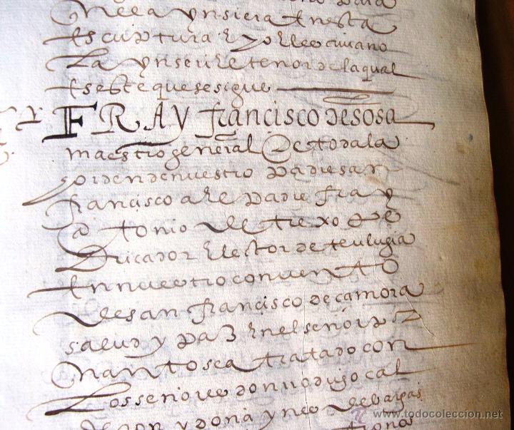 Manuscritos antiguos: CAPITULO IMPORTANTE Y DECISIVO EN EL CONVENTO DEL MONASTERIO DE SANTA CLARA DE PLASENCIA. - Foto 5