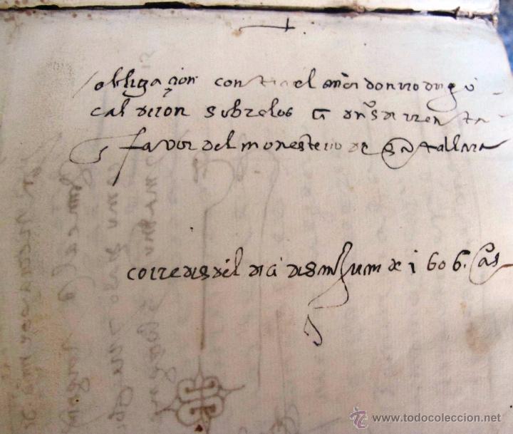 Manuscritos antiguos: CAPITULO IMPORTANTE Y DECISIVO EN EL CONVENTO DEL MONASTERIO DE SANTA CLARA DE PLASENCIA. - Foto 8