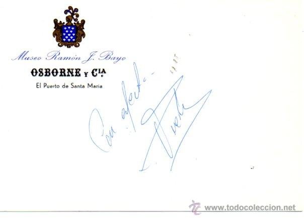 Carta de victor balaguer con firma original. 18 - Comprar 