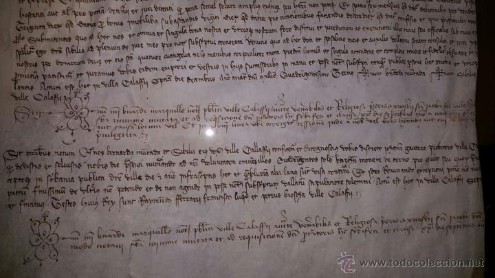 Manuscritos antiguos: DOCUMENTO ENMARCADO - Foto 3