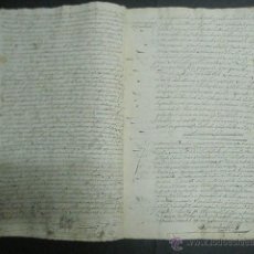 Manuscritos antiguos: ENCOMIENDA DE MORATALAZ MANUSCRITO ORIGINAL AÑO1574 MADRID IMPORTANTISIMO DOCUMENTO DE LA ENCOMIENDA