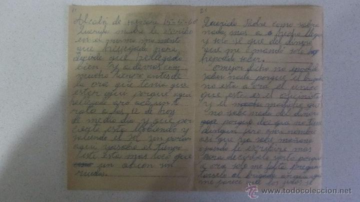 Manuscritos antiguos: CARTA - Foto 2