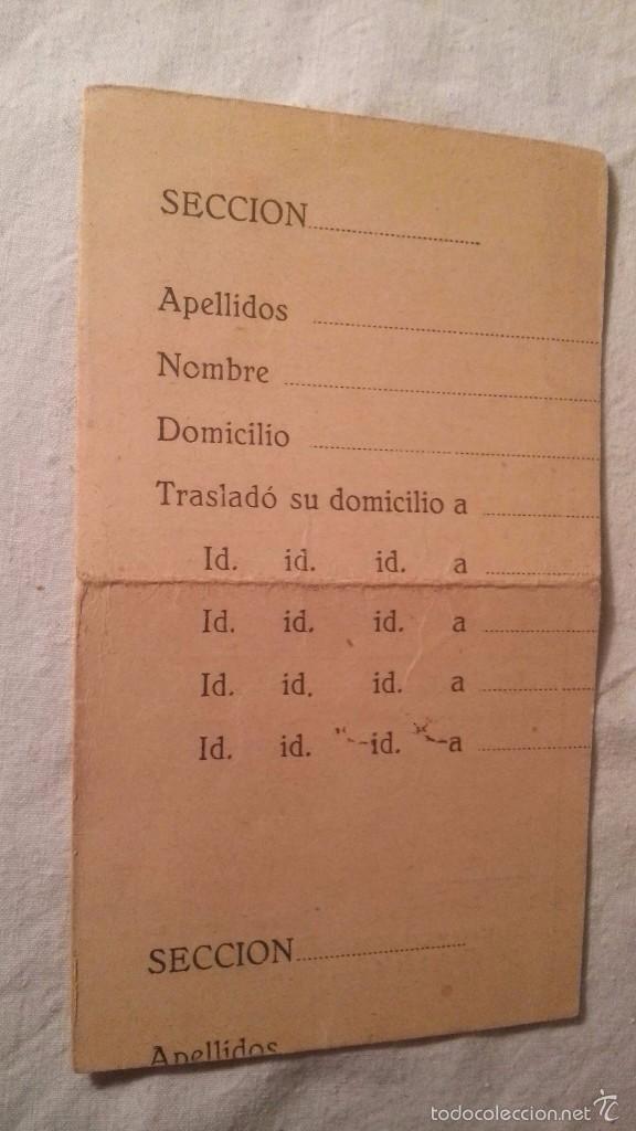 Manuscritos antiguos: ANTIGUO DOCUMENTO ORIGINAL ESCOPETA DE CAZA, ELCHE A&Ntilde;O 1940 - Foto 2