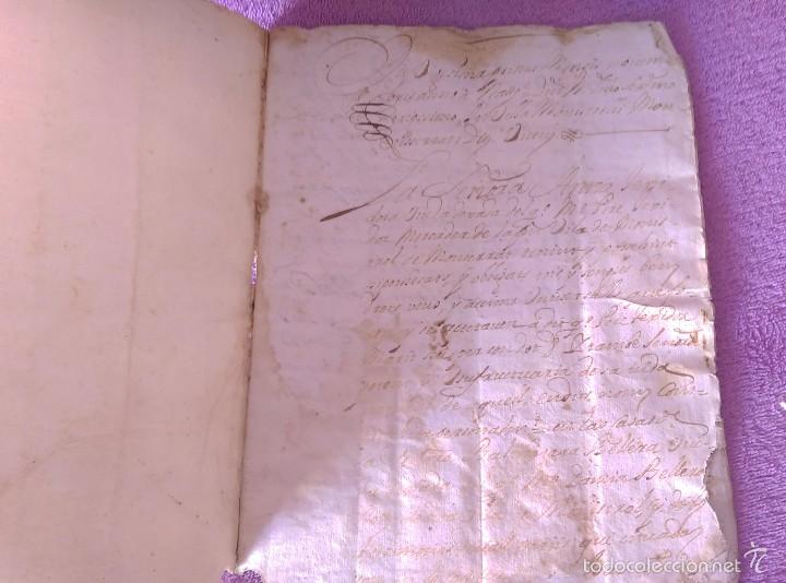 Manuscritos antiguos: CAPBREU DE MONISTROL DE MONTSERRAT 1703 - Foto 2