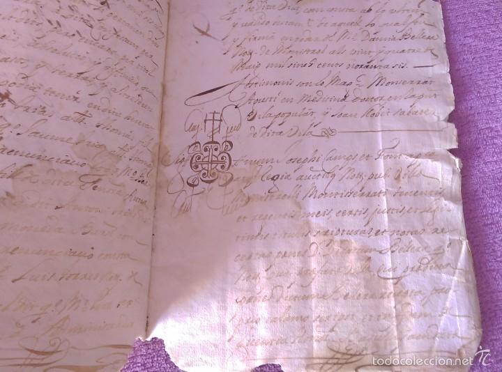 Manuscritos antiguos: CAPBREU DE MONISTROL DE MONTSERRAT 1703 - Foto 3