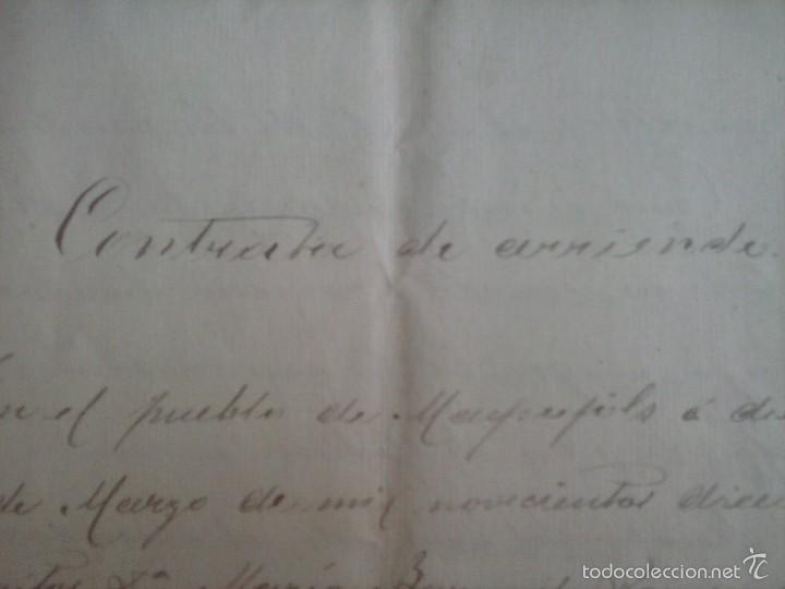 Manuscritos antiguos: CONTRATO DE ARRIENDO , 1916. - Foto 3