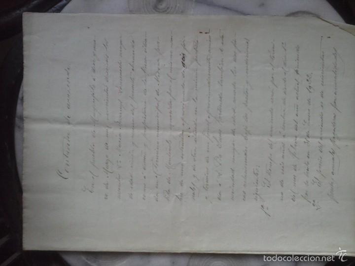 Manuscritos antiguos: CONTRATO DE ARRIENDO , 1916. - Foto 4