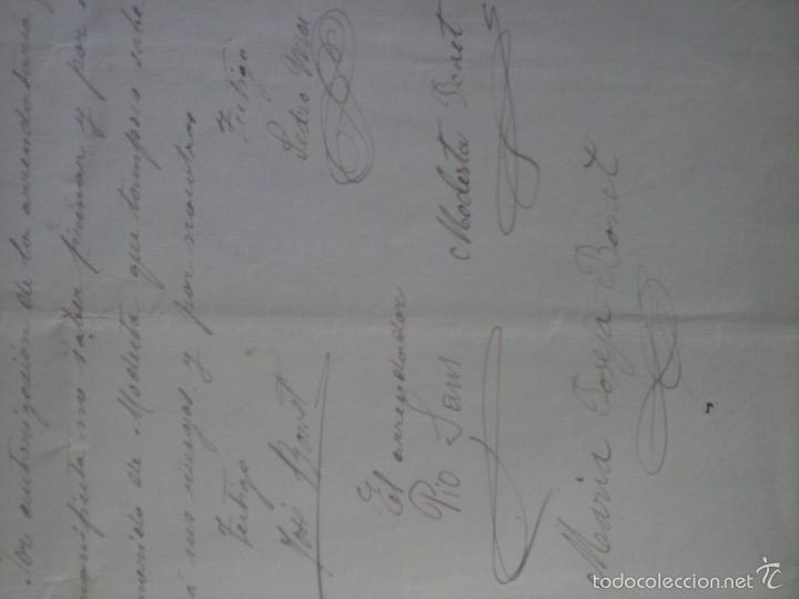 Manuscritos antiguos: CONTRATO DE ARRIENDO , 1916. - Foto 5