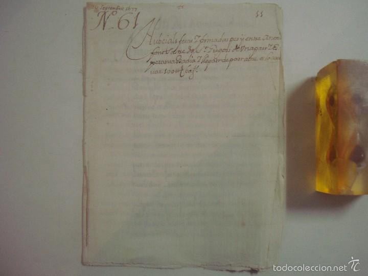 Alte Manuskripte: MANUSCRITO DE 1677. NUBCALS EN PARROQUIA DE ST. GREGORI. GIRONA.TEXTO LAT&Iacute;N.5 P&Aacute;G