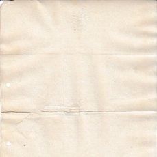 Manuscritos antiguos: 1862. FISCAL POBRES DE 4 MARAVEDIS SELLO EN SECO. DOCUMENTO PAPEL SELLADO TIMBROLOGIA