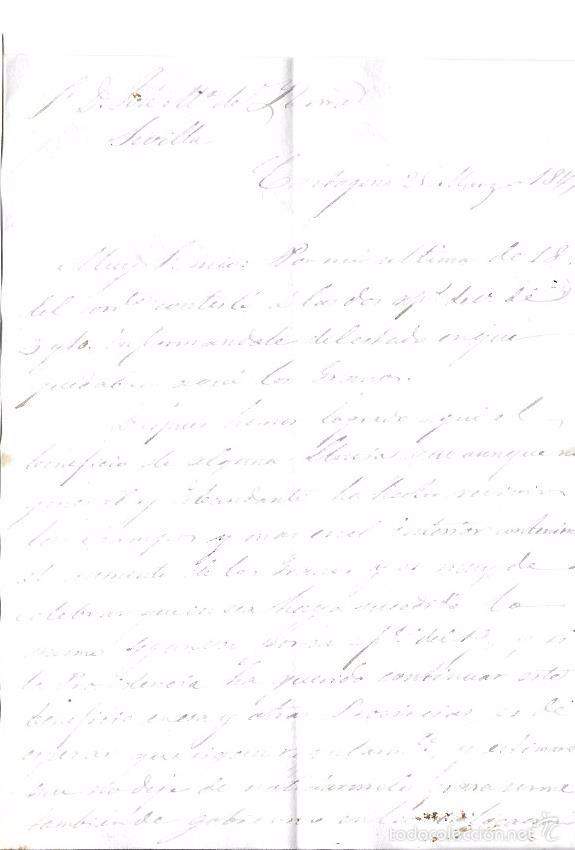 Manuscritos antiguos: JUAN BAUTISTA BOFARUL. 1849. CADIZ. - Foto 1