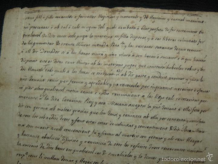 Manuscritos antiguos: MANUSCRITO 1827 / TESTAMENTO - Foto 5