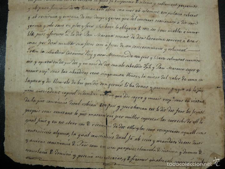 Manuscritos antiguos: MANUSCRITO 1827 / TESTAMENTO - Foto 8