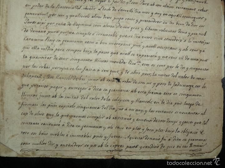 Manuscritos antiguos: MANUSCRITO 1827 / TESTAMENTO - Foto 10