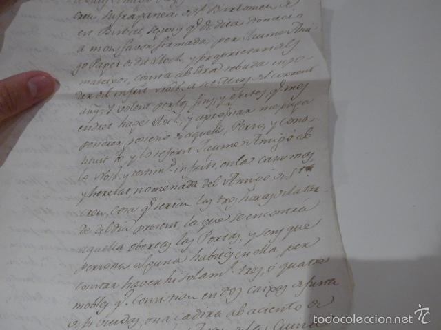 Manuscritos antiguos: Antiguo documento de 1800 a estudiar, barcelona - Foto 3