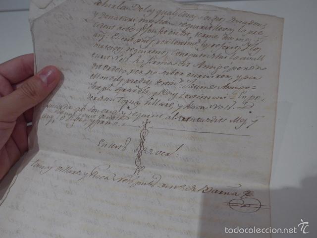 Manuscritos antiguos: Antiguo documento de 1800 a estudiar, barcelona - Foto 5