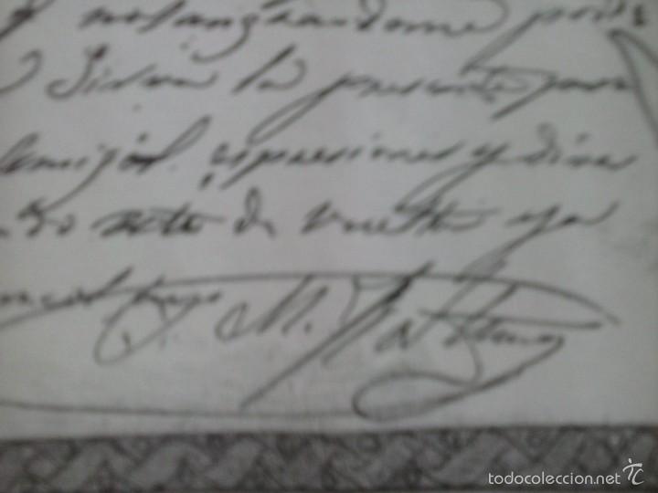 Manuscritos antiguos: CARTA DE J.M.FORTUNY - REUS. - Foto 3