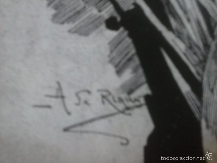Manuscritos antiguos: CARTA DE J.M.FORTUNY - REUS. - Foto 4