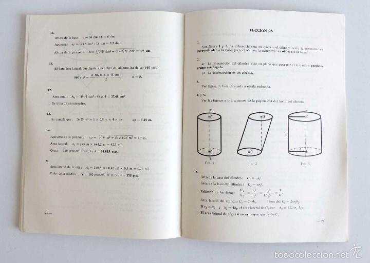 Manuscritos antiguos: LOTE DE PROFESOR MATEM&Aacute;TICAS 1967 - Foto 7