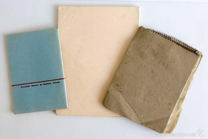 Manuscritos antiguos: LOTE DE PROFESOR MATEM&Aacute;TICAS 1967 - Foto 11