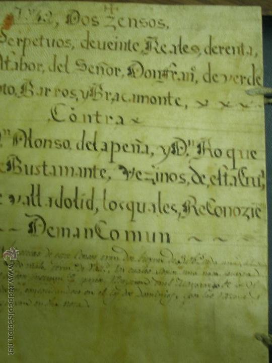 Ancient Manuscripts: 1665-1696. LOTE DE TRES DOCUMENTOS MANUSCRITOS DEL MAYORAZGO DE VERDESOTO