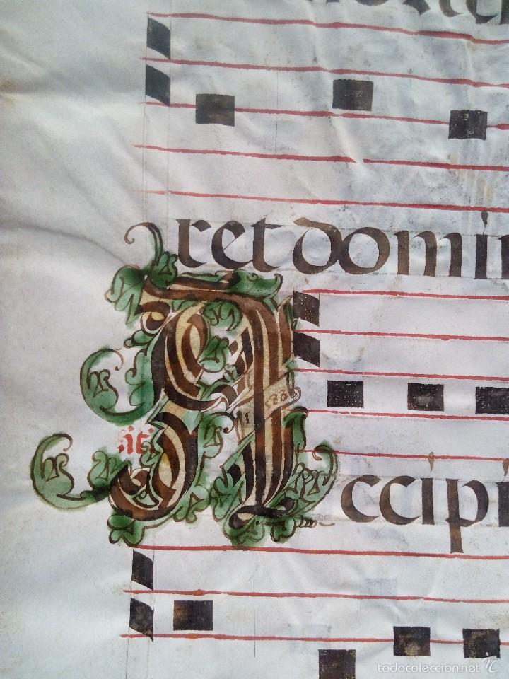 Manuscritos antiguos: Cantoral - Foto 2