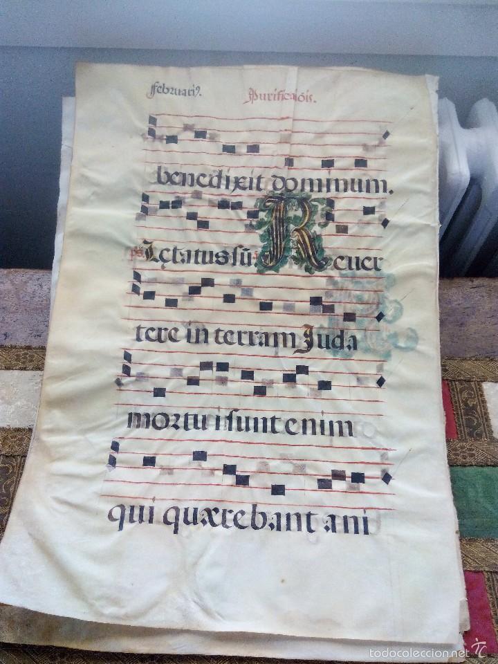 Manuscritos antiguos: Cantoral - Foto 3