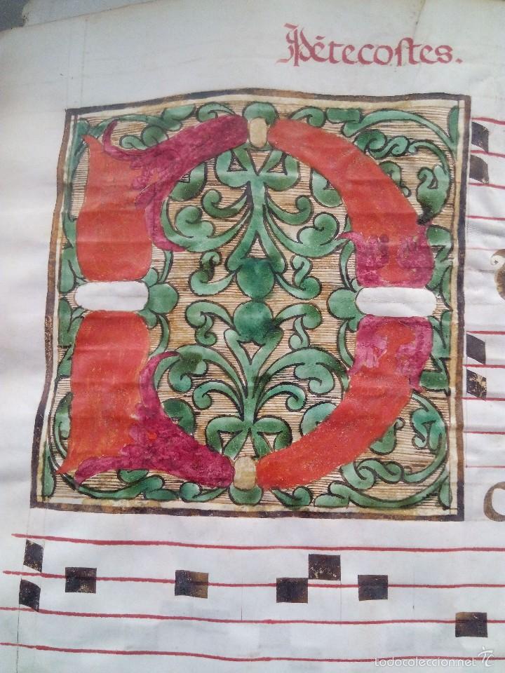 Manuscritos antiguos: Cantoral - Foto 5