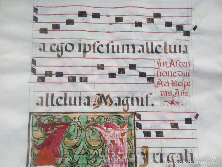 Manuscritos antiguos: Cantoral - Foto 9
