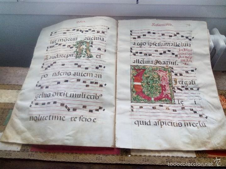 Manuscritos antiguos: Cantoral - Foto 10