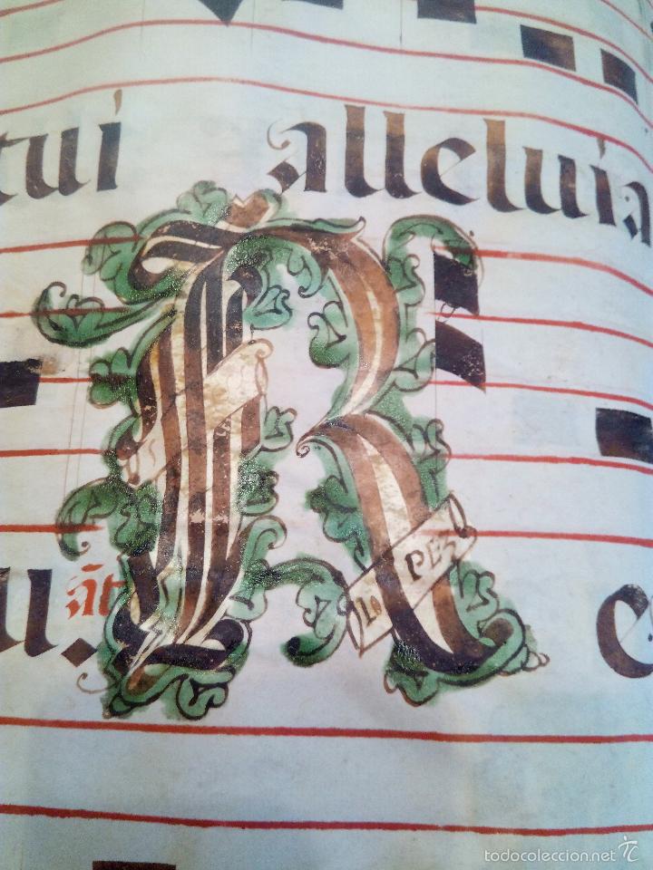 Manuscritos antiguos: Cantoral - Foto 12