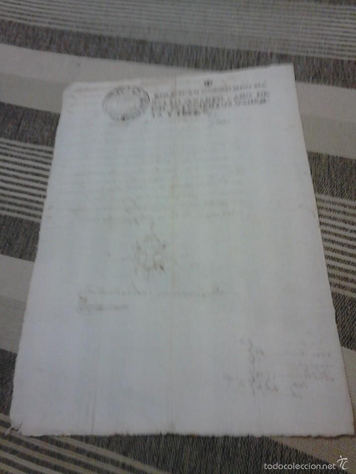 Manuscritos antiguos: DOCUMENTO DE UNA HOJA DEL A&Ntilde;O 1783 RELATIVO A MALLORCA - Foto 2