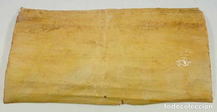 Manuscritos antiguos: CATALU&Ntilde;A, DOCUMENTO ANTIGUO 19X34CM. - Foto 6