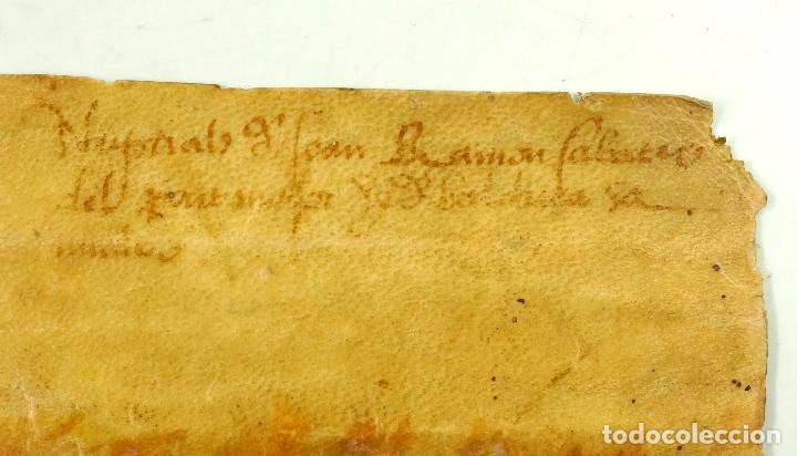 Manuscritos antiguos: CATALU&Ntilde;A, DOCUMENTO ANTIGUO 19X34CM. - Foto 7