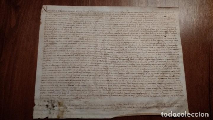 Manuscritos antigos: PERGAMI MANUSCRIT DE GIRONA, ANY 1538