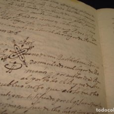 Manuscritos antiguos: RECONOCIMIENTO DE CENSO ROMANOS, VILLARROYA. TERUEL. 1669.FIRMA BARTOLOME BRIZ NOTARIO ROMANOS.. Lote 75723267