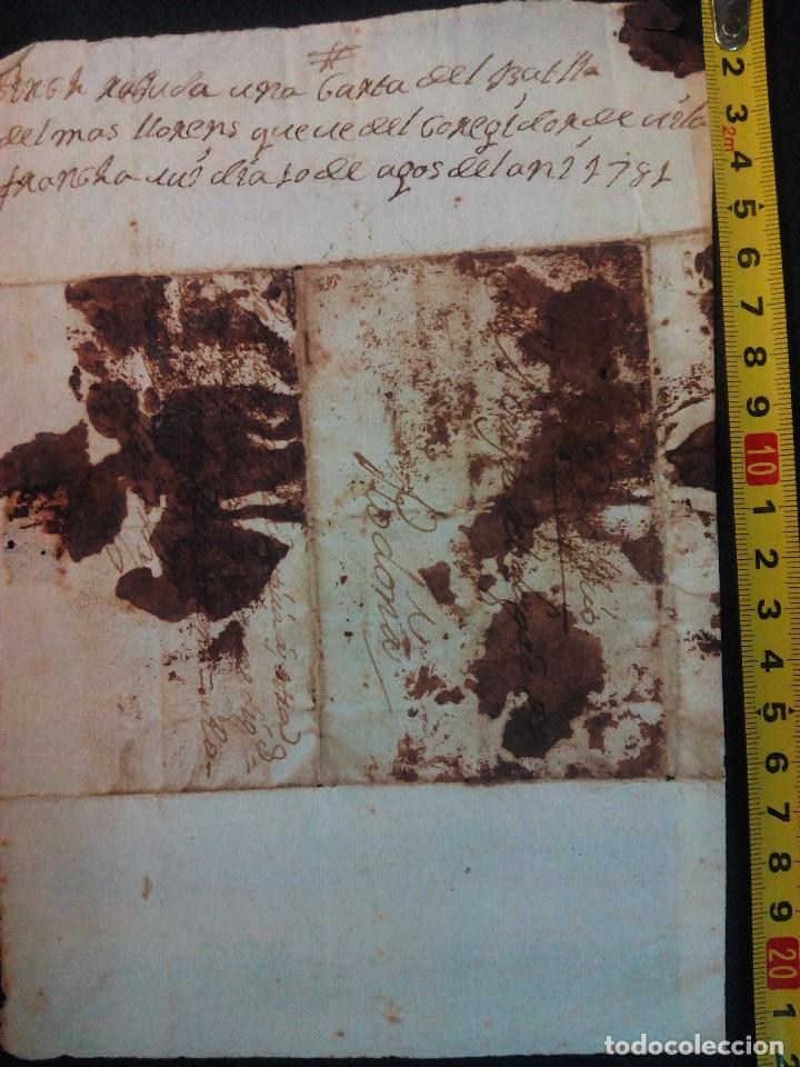 Manuscritos antiguos: Documento Cap&iacute;tulos matrimoniales de 1781 - Foto 1