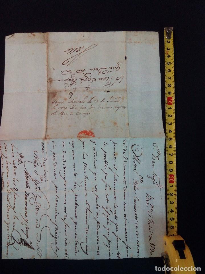Manuscritos antiguos: Documento de 1791-3-20 de Valls (Tarragona) - Foto 1