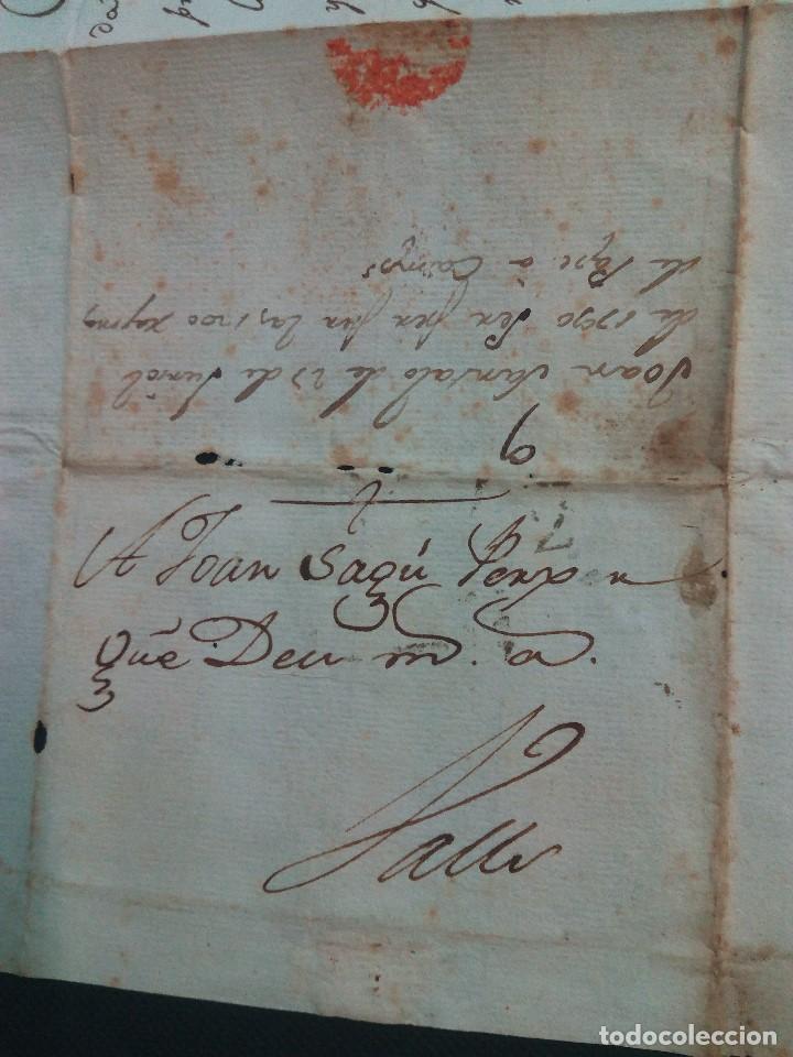 Manuscritos antiguos: Documento de 1791-3-20 de Valls (Tarragona) - Foto 3