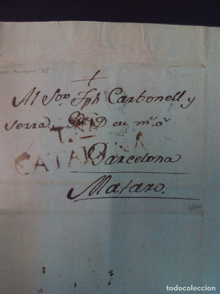 Manuscritos antiguos: Documento manuscrito carta de 1794 de Matar&oacute; - Foto 5