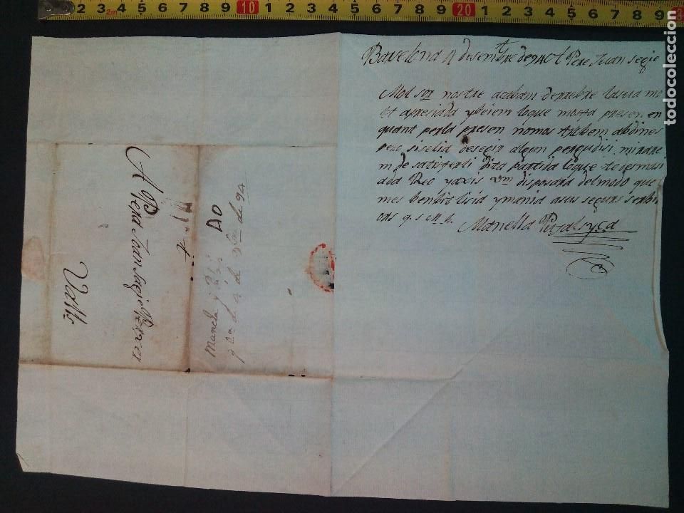 Manuscritos antiguos: Documento manuscrito de 1794 de Valls. - Foto 1